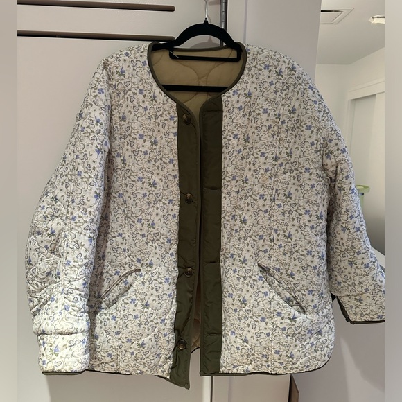 Anthropologie Mable Reversible Puffer Jacket - Picture 3 of 8